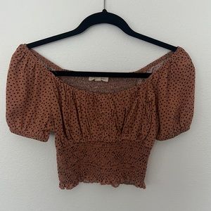 cutest off the shoulder top